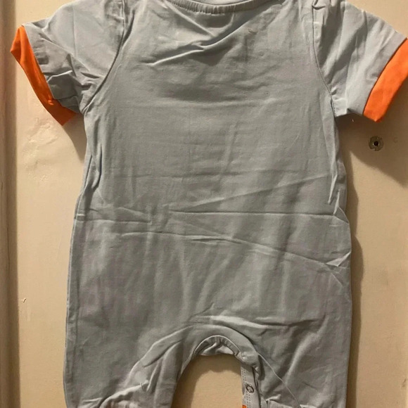 New Smocked Easter Romper - Picture 7 of 9